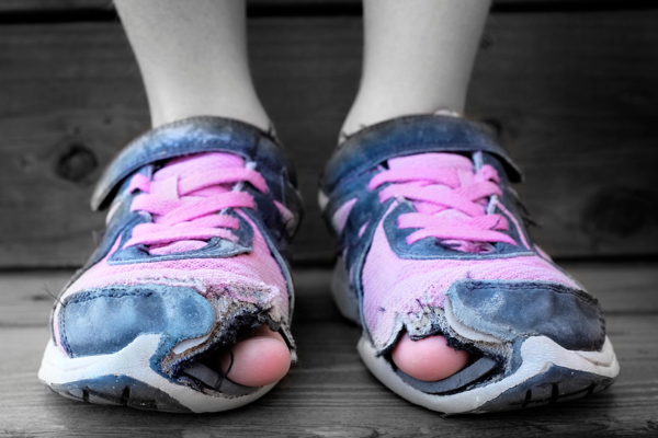 donate money for shoes