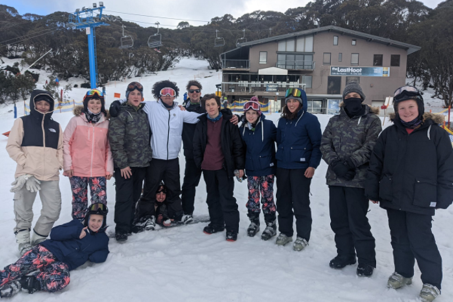 Donated warm clothing for regional teenagers
